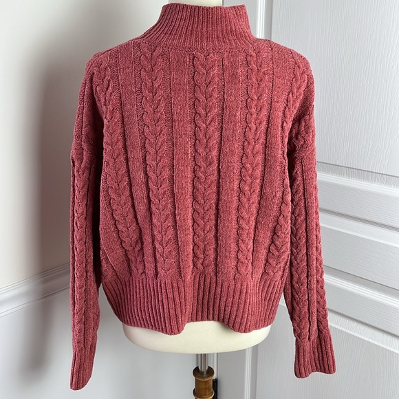 Pink Rose Chenille Sweater - Picture 5 of 10